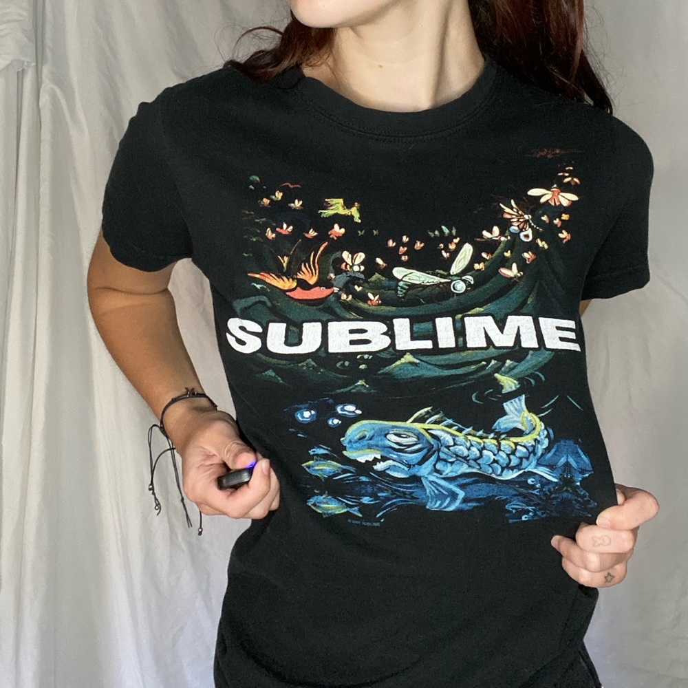 SUBLIME BAND WOMENS TSHIRT TEE